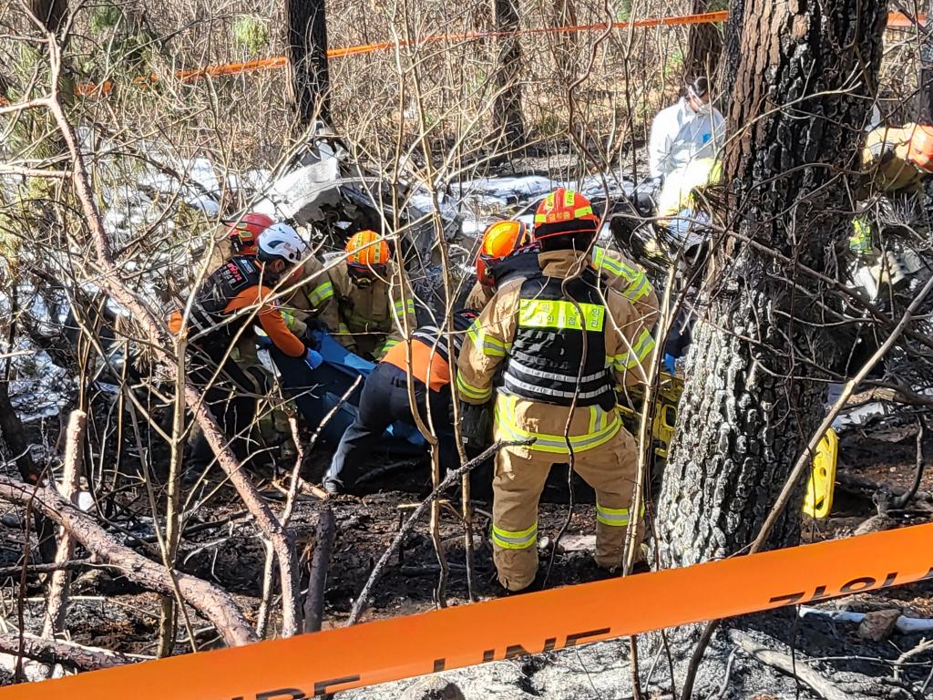 韩国一架直升机坠毁致5人死亡