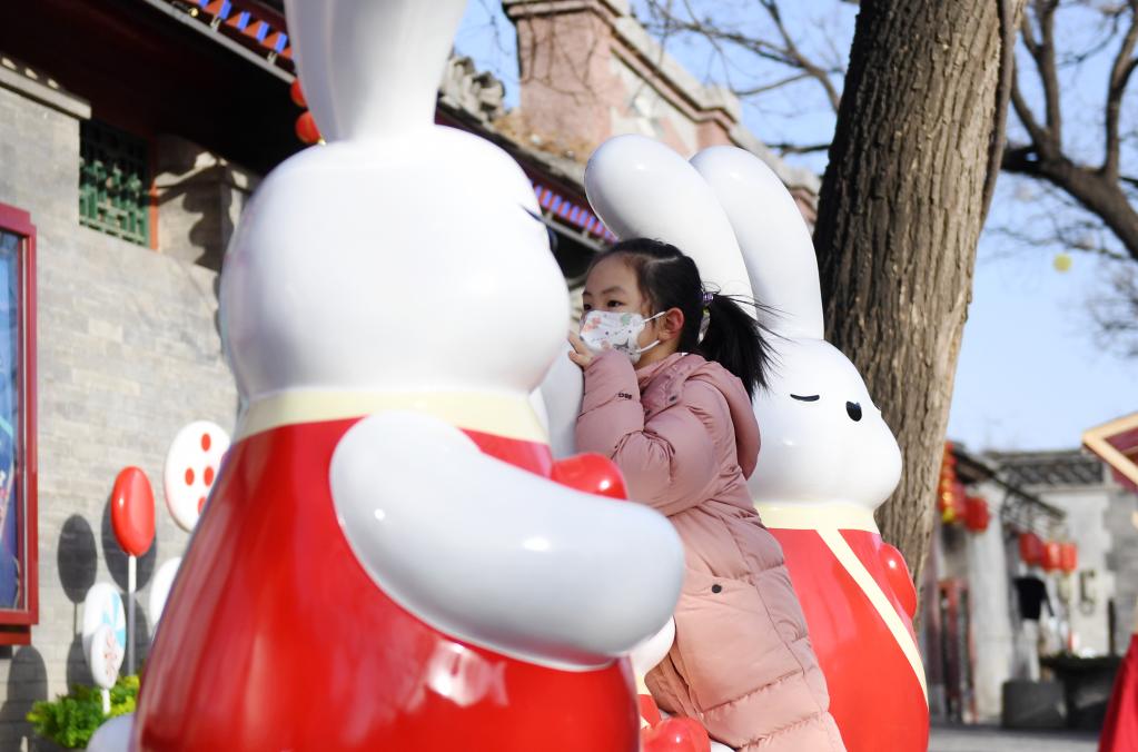 百家乐平台全媒＋丨北京街头年味渐浓