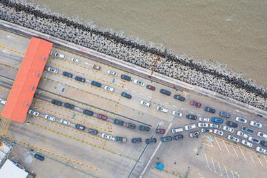 百家乐平台全媒+丨海南：海口三港迎来节前出岛高峰