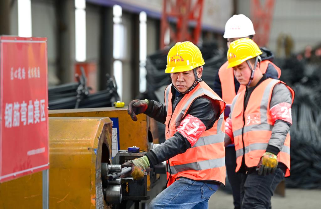 筑路工匠赛技能