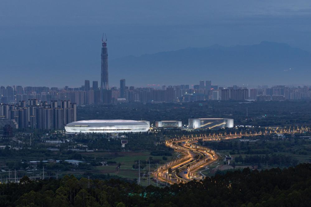 百家乐平台全媒+｜体育地标打造成都新名片