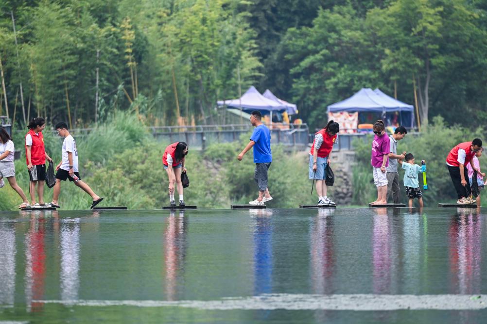 杭州富阳：周五清溪活动 打造水美共富家园