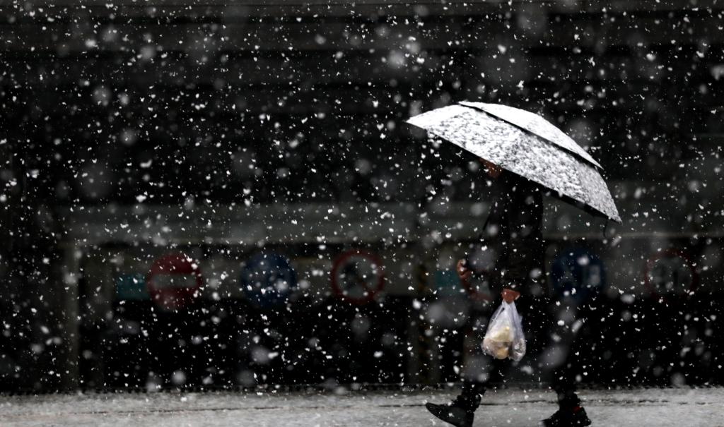 沈阳再迎降雪