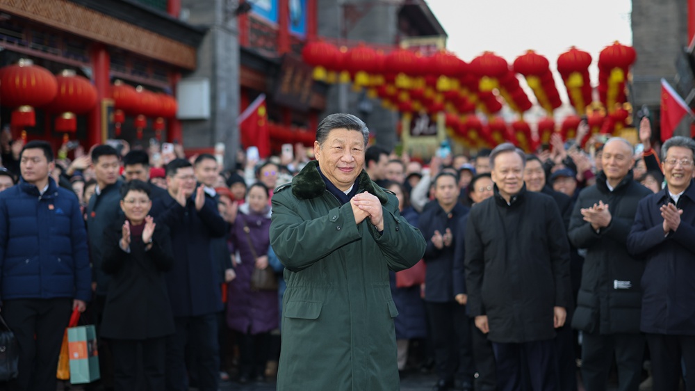 海报丨总书记给全国人民拜年