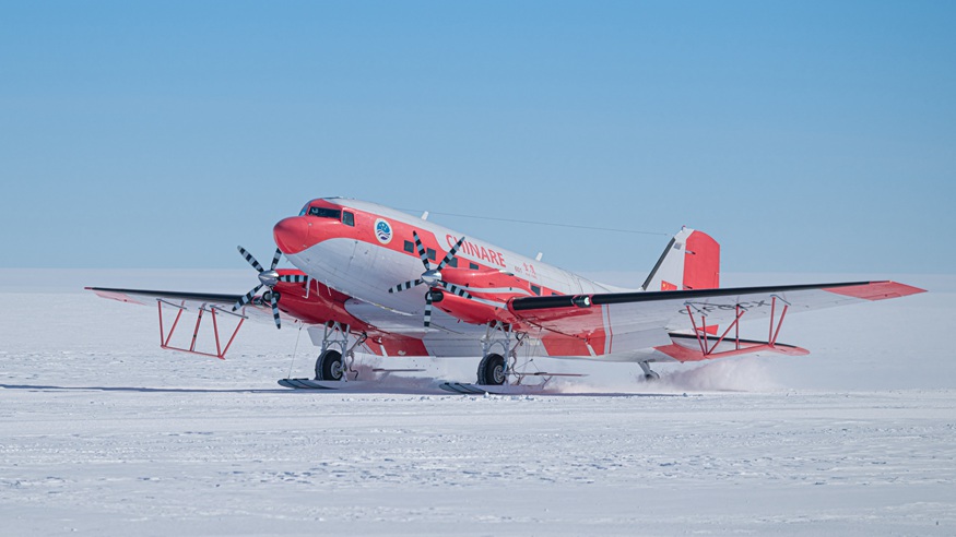 “雪鹰601”完成中国第40次南极考察全部飞行任务