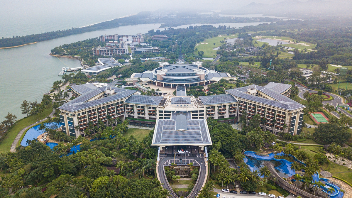 沿海南环岛旅游公路看美丽博鳌